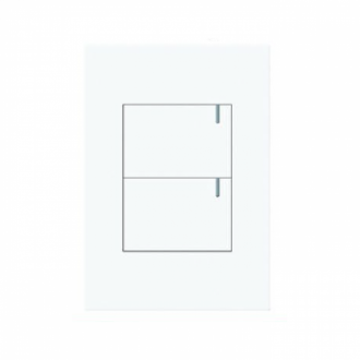 Interruptor Doble Conmutable Mercury Premium White