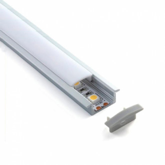 Perfil De Aluminio De Incrustar X 2 Mts